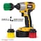 Drill Brush Power Scrubber By Useful Products 5 in W 5 in L Brush, Variety 2in-L-GRY-QC-DB - alternate 6